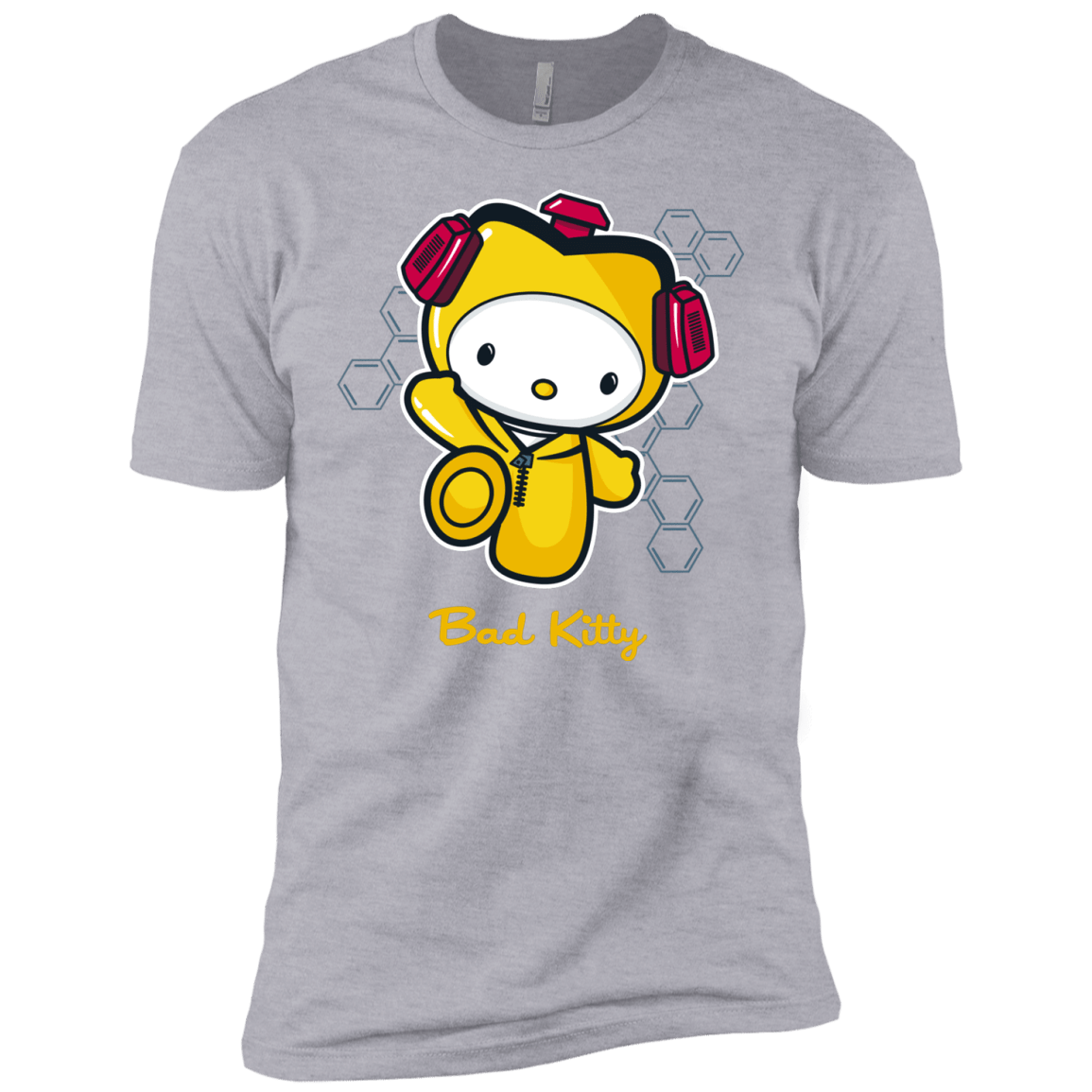 T-Shirts Heather Grey / YXS Bad Kitty Boys Premium T-Shirt