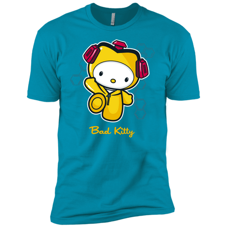 T-Shirts Turquoise / YXS Bad Kitty Boys Premium T-Shirt