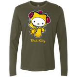 T-Shirts Military Green / Small Bad Kitty Men's Premium Long Sleeve
