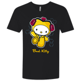 T-Shirts Black / X-Small Bad Kitty Men's Premium V-Neck