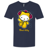 T-Shirts Midnight Navy / X-Small Bad Kitty Men's Premium V-Neck