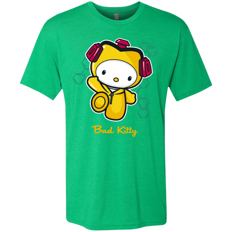 T-Shirts Envy / Small Bad Kitty Men's Triblend T-Shirt