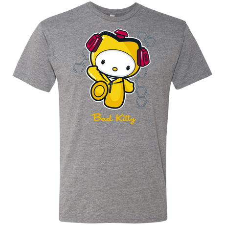 T-Shirts Premium Heather / Small Bad Kitty Men's Triblend T-Shirt
