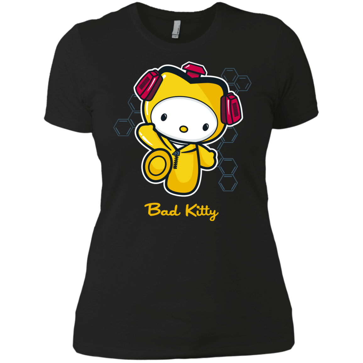 T-Shirts Black / X-Small Bad Kitty Women's Premium T-Shirt
