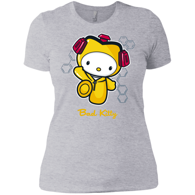 T-Shirts Heather Grey / X-Small Bad Kitty Women's Premium T-Shirt