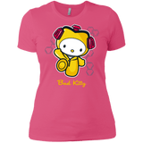 T-Shirts Hot Pink / X-Small Bad Kitty Women's Premium T-Shirt