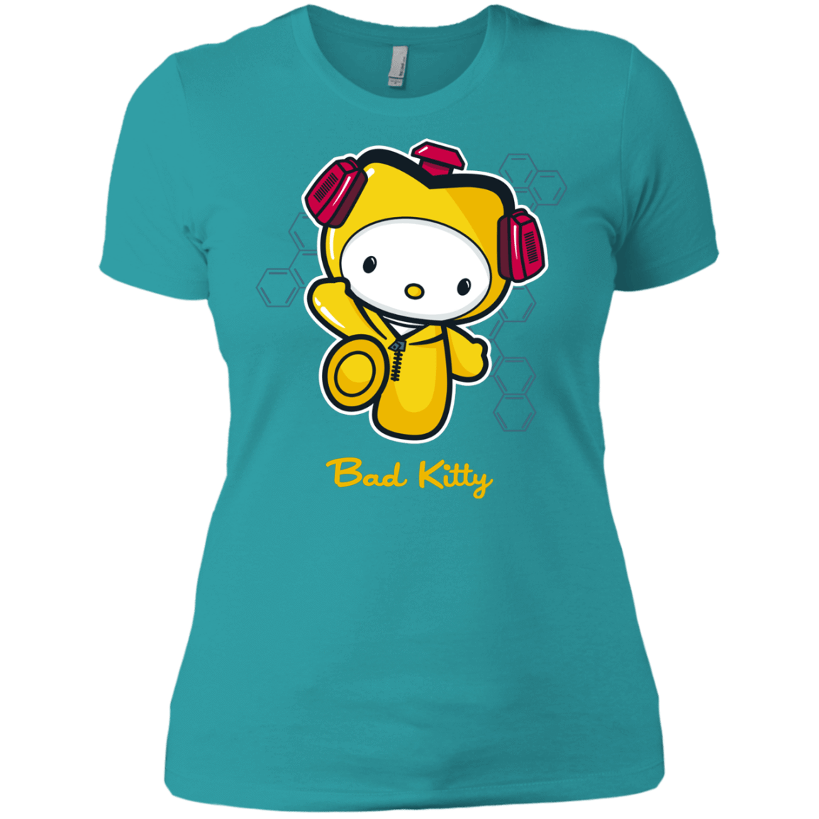 T-Shirts Tahiti Blue / X-Small Bad Kitty Women's Premium T-Shirt