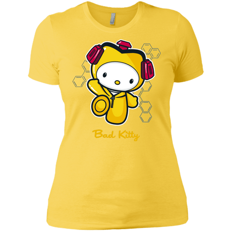 T-Shirts Vibrant Yellow / X-Small Bad Kitty Women's Premium T-Shirt