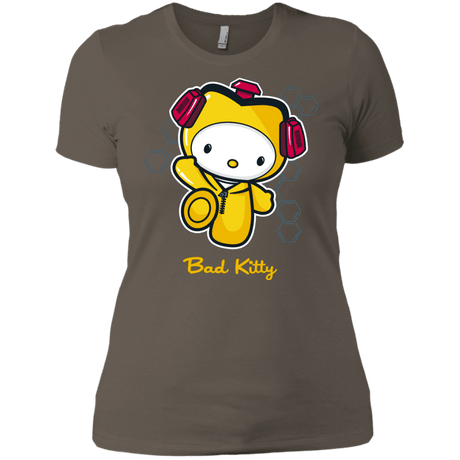 T-Shirts Warm Grey / X-Small Bad Kitty Women's Premium T-Shirt