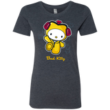 T-Shirts Vintage Navy / Small Bad Kitty Women's Triblend T-Shirt
