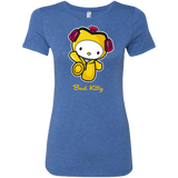 T-Shirts Vintage Royal / Small Bad Kitty Women's Triblend T-Shirt