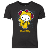 T-Shirts Vintage Black / YXS Bad Kitty Youth Triblend T-Shirt
