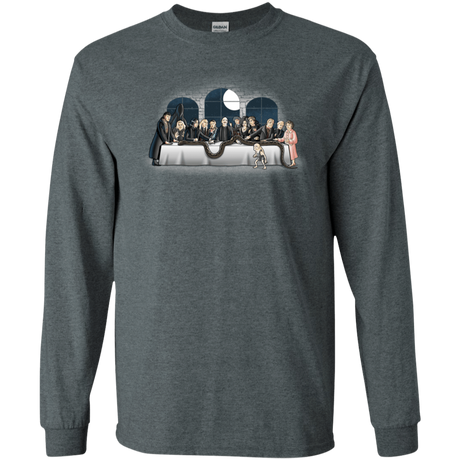 T-Shirts Dark Heather / S Bad Magic Dinner Men's Long Sleeve T-Shirt