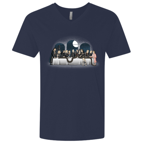 T-Shirts Midnight Navy / X-Small Bad Magic Dinner Men's Premium V-Neck