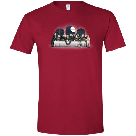 T-Shirts Cardinal Red / S Bad Magic Dinner Men's Semi-Fitted Softstyle