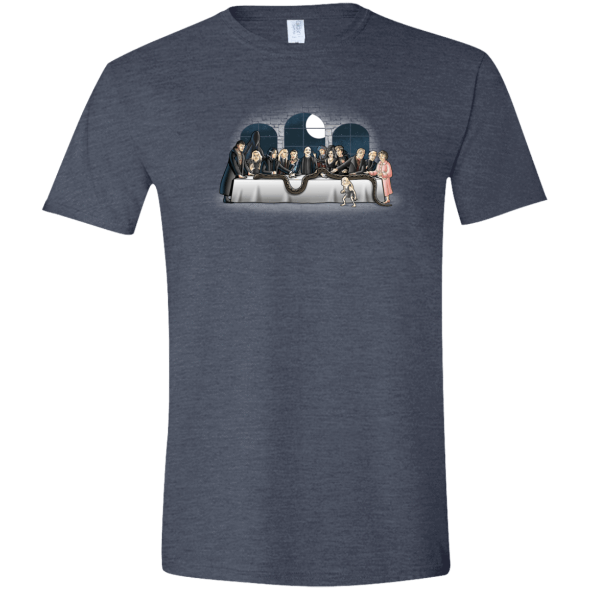 T-Shirts Heather Navy / S Bad Magic Dinner Men's Semi-Fitted Softstyle