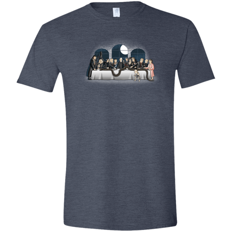 T-Shirts Heather Navy / S Bad Magic Dinner Men's Semi-Fitted Softstyle