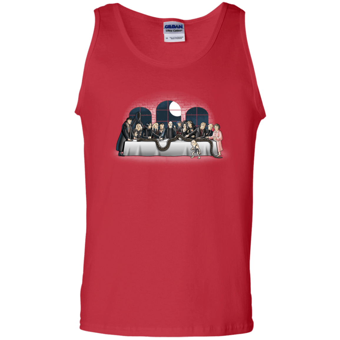 T-Shirts Red / S Bad Magic Dinner Men's Tank Top