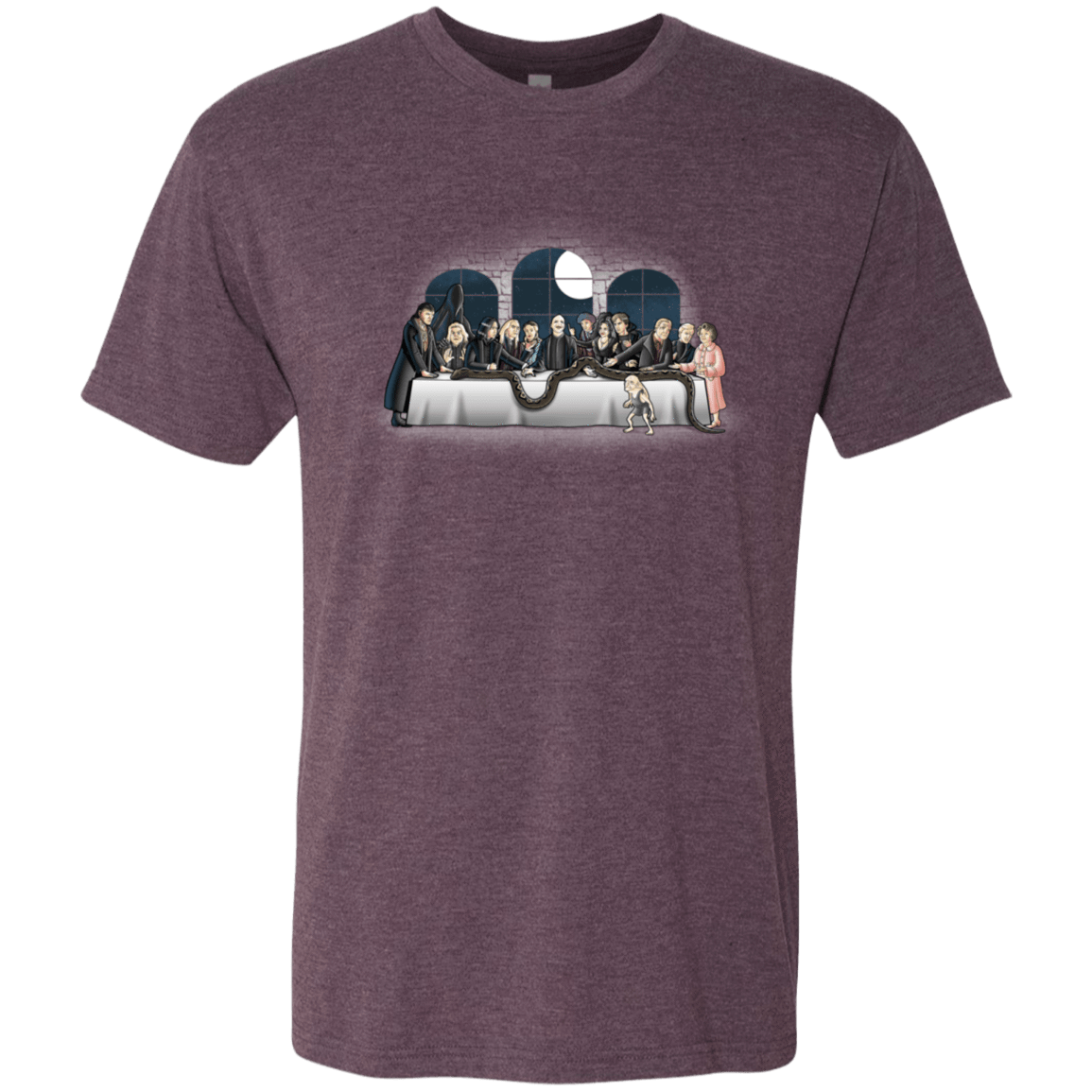 T-Shirts Vintage Purple / S Bad Magic Dinner Men's Triblend T-Shirt