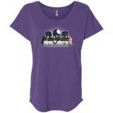 T-Shirts Purple Rush / X-Small Bad Magic Dinner Triblend Dolman Sleeve