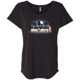 T-Shirts Vintage Black / X-Small Bad Magic Dinner Triblend Dolman Sleeve