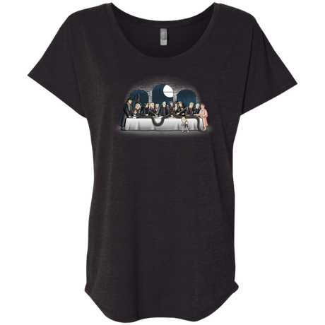 T-Shirts Vintage Black / X-Small Bad Magic Dinner Triblend Dolman Sleeve