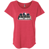 T-Shirts Vintage Red / X-Small Bad Magic Dinner Triblend Dolman Sleeve