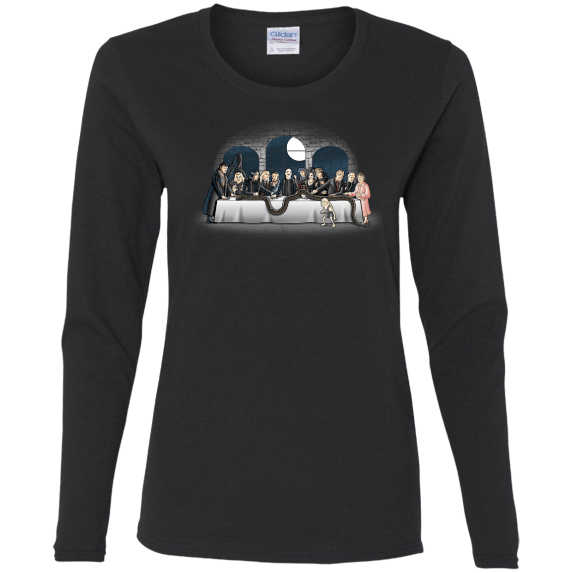 T-Shirts Black / S Bad Magic Dinner Women's Long Sleeve T-Shirt