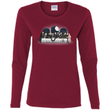 T-Shirts Cardinal / S Bad Magic Dinner Women's Long Sleeve T-Shirt