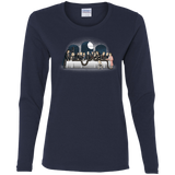 T-Shirts Navy / S Bad Magic Dinner Women's Long Sleeve T-Shirt