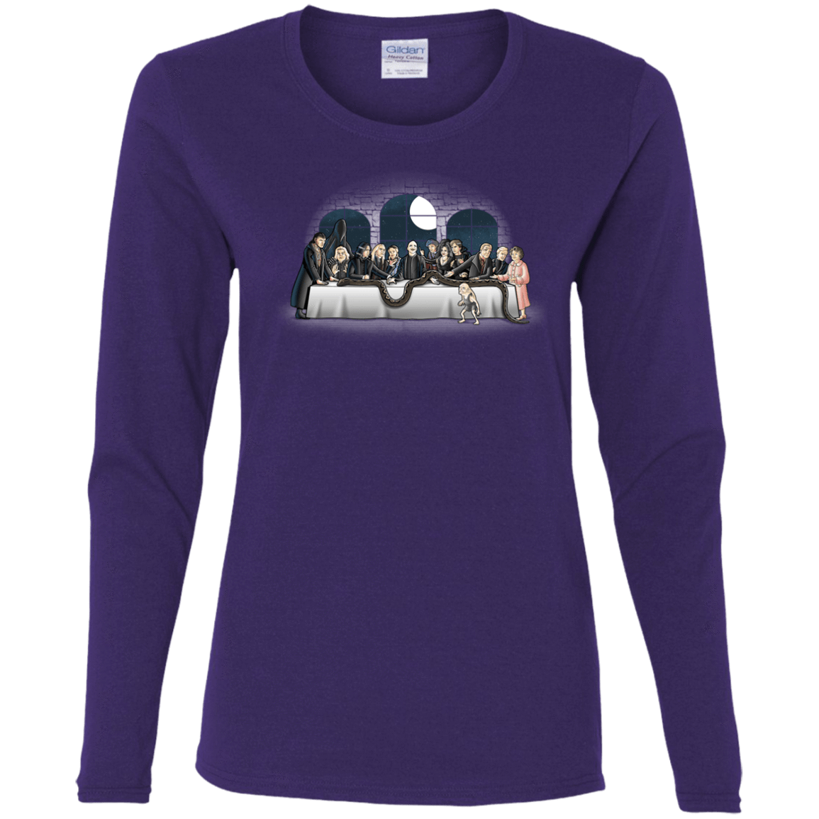 T-Shirts Purple / S Bad Magic Dinner Women's Long Sleeve T-Shirt