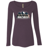 T-Shirts Vintage Purple / S Bad Magic Dinner Women's Triblend Long Sleeve Shirt