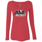 T-Shirts Vintage Red / S Bad Magic Dinner Women's Triblend Long Sleeve Shirt