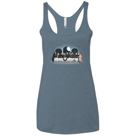 T-Shirts Indigo / X-Small Bad Magic Dinner Women's Triblend Racerback Tank