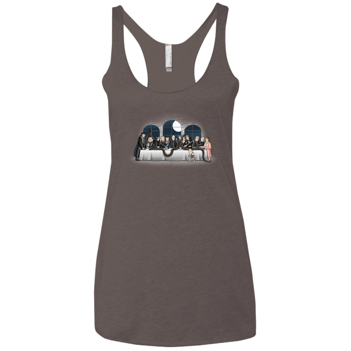 T-Shirts Macchiato / X-Small Bad Magic Dinner Women's Triblend Racerback Tank