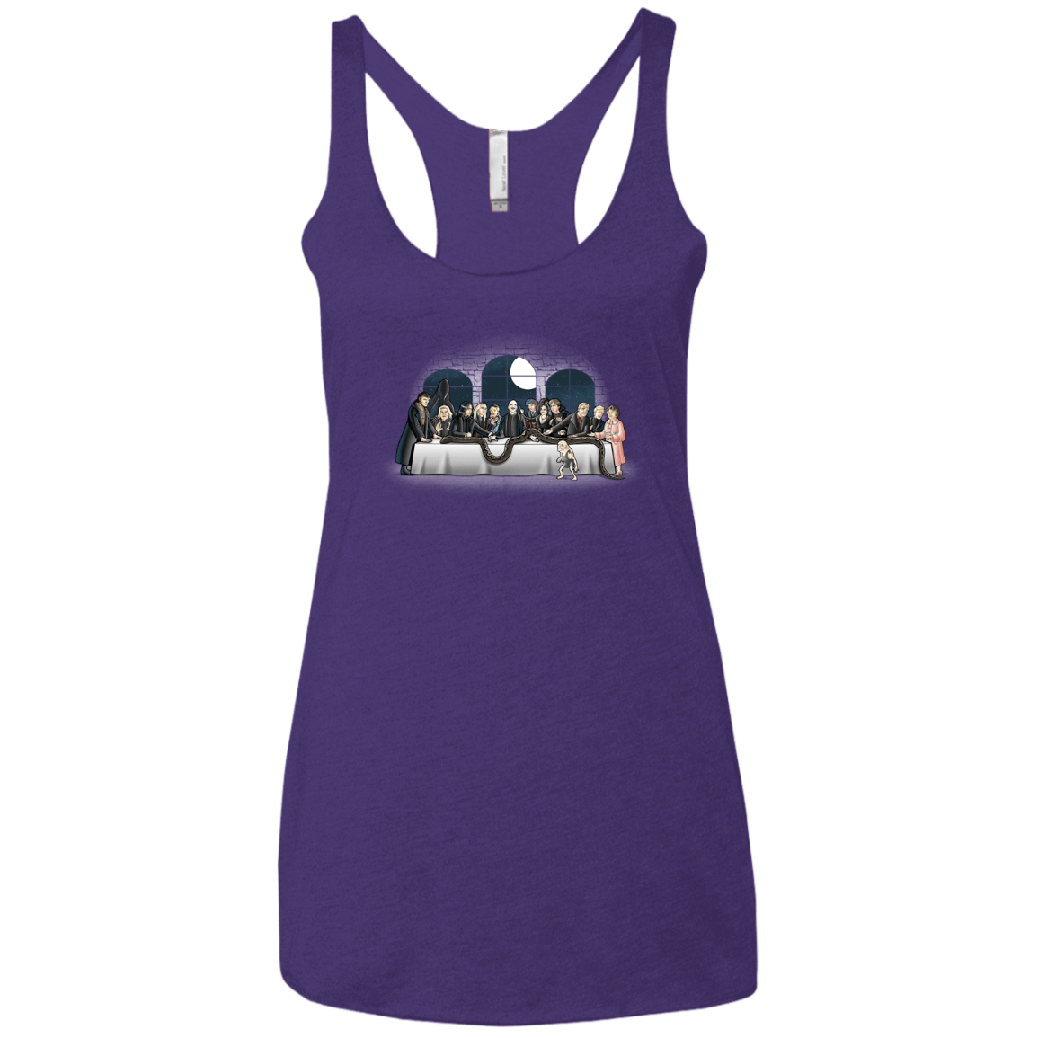 T-Shirts Purple Rush / X-Small Bad Magic Dinner Women's Triblend Racerback Tank