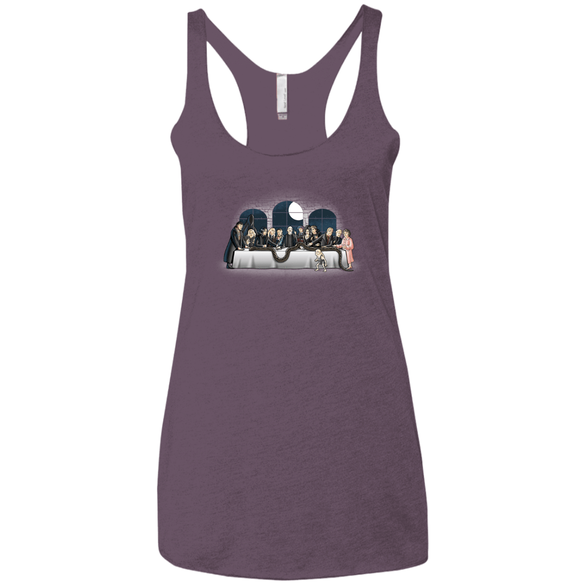 T-Shirts Vintage Purple / X-Small Bad Magic Dinner Women's Triblend Racerback Tank