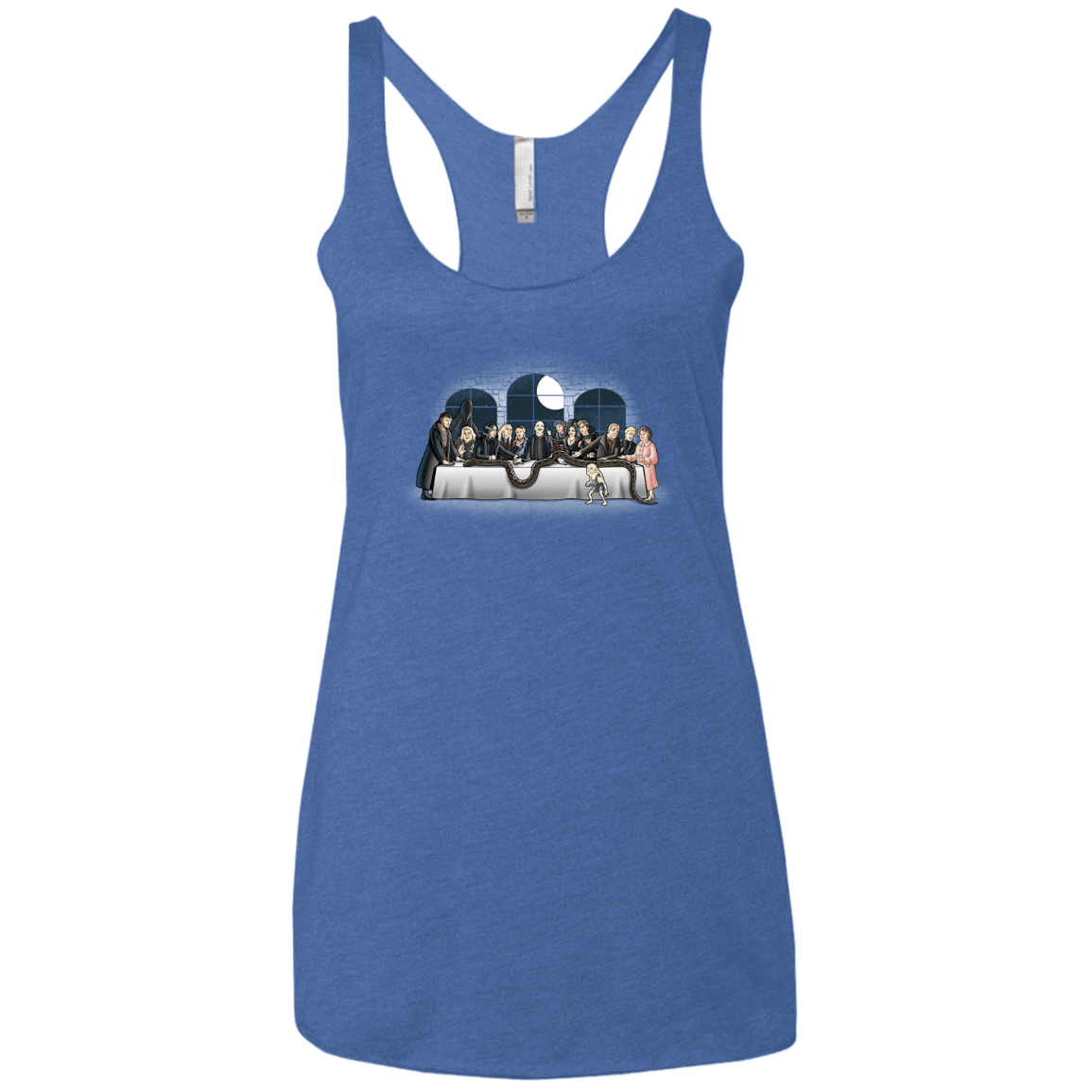 T-Shirts Vintage Royal / X-Small Bad Magic Dinner Women's Triblend Racerback Tank