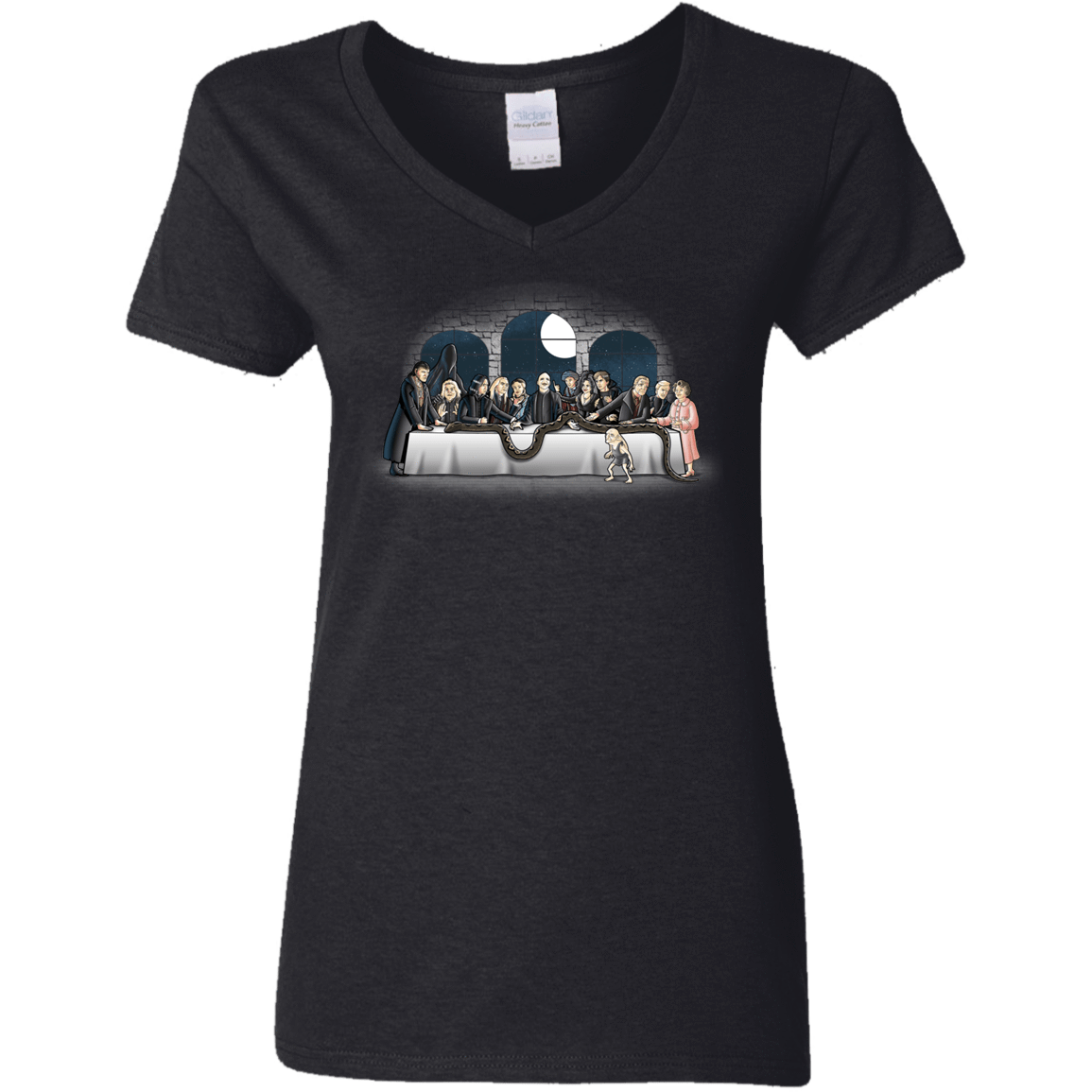 T-Shirts Black / S Bad Magic Dinner Women's V-Neck T-Shirt