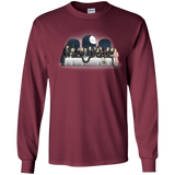 T-Shirts Maroon / YS Bad Magic Dinner Youth Long Sleeve T-Shirt