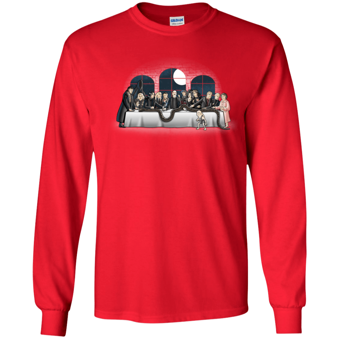 T-Shirts Red / YS Bad Magic Dinner Youth Long Sleeve T-Shirt