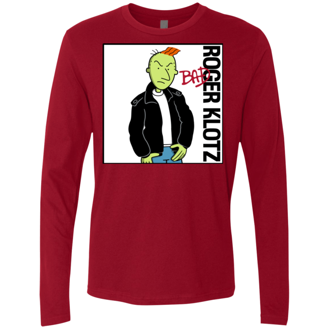 T-Shirts Cardinal / Small BAD Men's Premium Long Sleeve