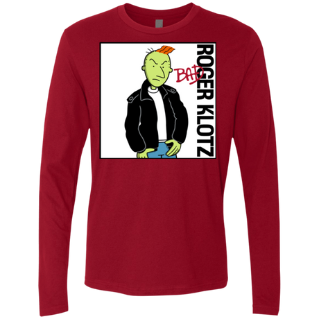 T-Shirts Cardinal / Small BAD Men's Premium Long Sleeve