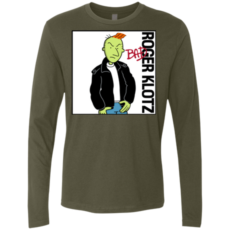T-Shirts Military Green / Small BAD Men's Premium Long Sleeve