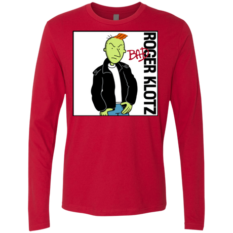 T-Shirts Red / Small BAD Men's Premium Long Sleeve
