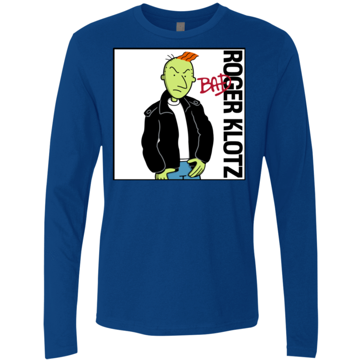 T-Shirts Royal / Small BAD Men's Premium Long Sleeve