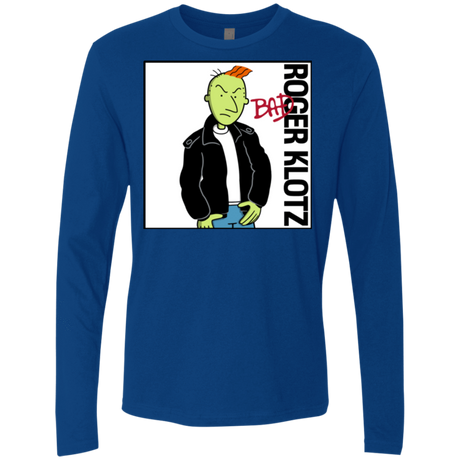 T-Shirts Royal / Small BAD Men's Premium Long Sleeve