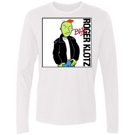 T-Shirts White / Small BAD Men's Premium Long Sleeve