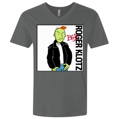 T-Shirts Heavy Metal / X-Small BAD Men's Premium V-Neck