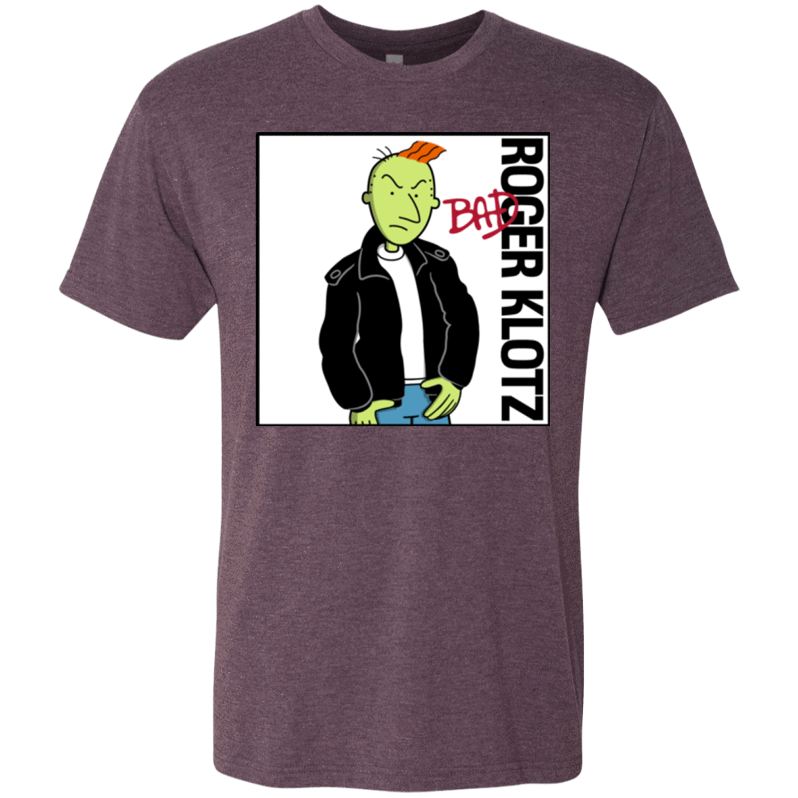 T-Shirts Vintage Purple / Small BAD Men's Triblend T-Shirt